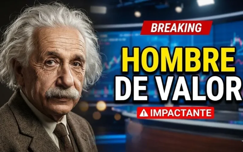 Albert Einstein: “No busques ser un hombre de éxito, sino más bien un hombre de valor”