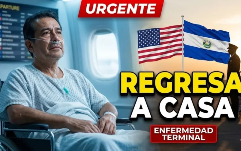 Repatrian desde EUA a salvadoreño con enfermedad terminal que pidió ayuda para regresar a su ciudad natal