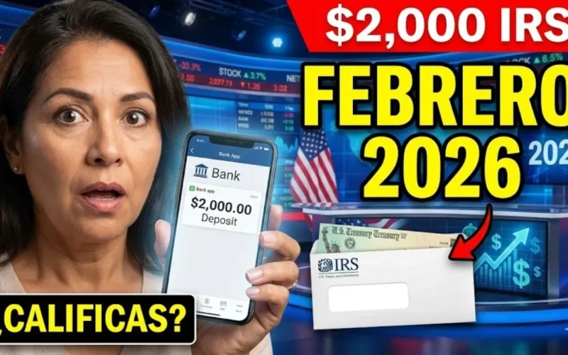 IRS $2000 Direct Deposit February 2026: Quién Califica, Cuándo Se Paga y Cómo Reclamarlo