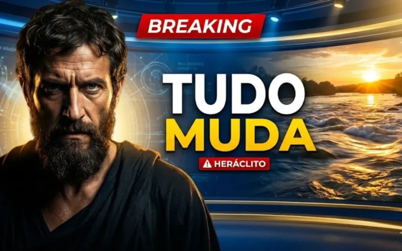 Heráclito, filósofo pré-socrático: “Ninguém pode entrar duas vezes no mesmo rio, pois o rio não é o mesmo e o homem não é o mesmo”