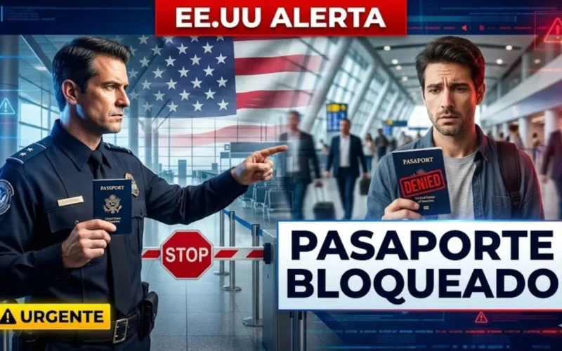 Oficial | Estados Unidos no dejará ingresar ni salir del país a todos los ciudadanos y extranjeros que postergaron este trámite con su pasaporte