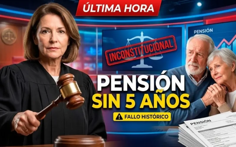Corte cambia criterio y declara inconstitucional el requisito de 5 años para acceder a pensión por concubinato